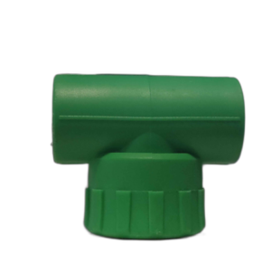 TEE ROSCA HEMBRA 1/2" x 20mm VERDE - POLIFUSION