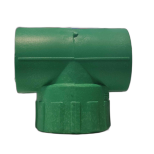 TEE ROSCA HEMBRA 1/2" x 25mm VERDE - POLIFUSION