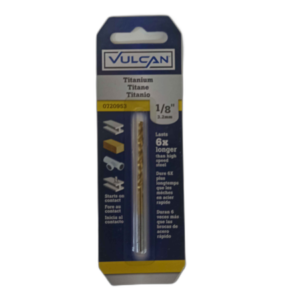 BROCA DE TITANIO 1/8" ## 072-0953 ## VULCAN