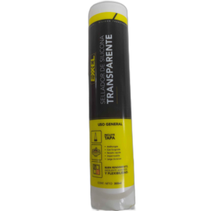 SILICON USO GENERAL TRANSPARENTE 300ml ## 09-017-232 ## EXXEL