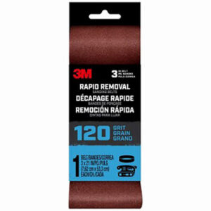 LIJA DE BANDA 3" x 21" GRANO 120 ## 27401 ## 3M
