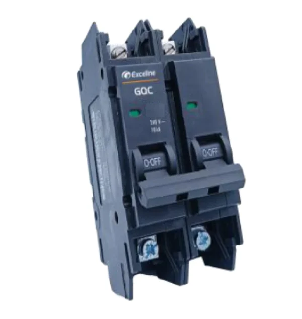 BREAKER SUPERFICIAL 2X20 AMP ## GQC-20A-2 ## EXCELINE
