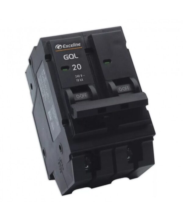 BREAKER P/EMPOTRAR 2x20 AMP #GQL-20A-2# EXCELINE
