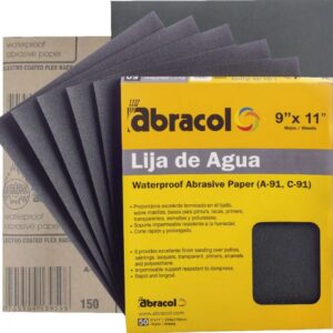 LIJA DE AGUA 600 ABRACOL 9"x11" ## RLAX7-0600 ##