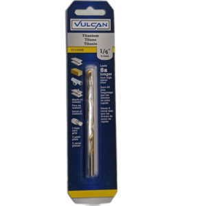 BROCA DE TITANIO 1/4" ## 071-2588 ## VULCAN