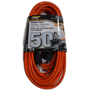EXTENSION P/EXTERIOR 16/3 X 50 FT ANARANJADO ## 432-6849 ## POWERZONE