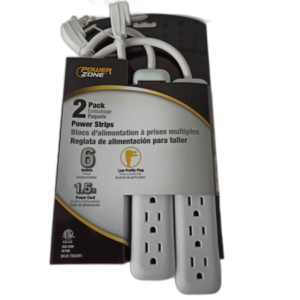 REGLETA 6 TOMAS BLANCA 1.5FT (2 PZAS) ## 798-2861 ## POWERZONE