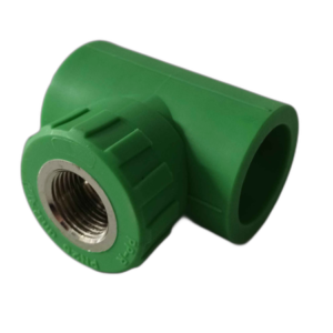 TEE ROSCA HEMBRA 1/2" x 32mm VERDE - POLIFUSION