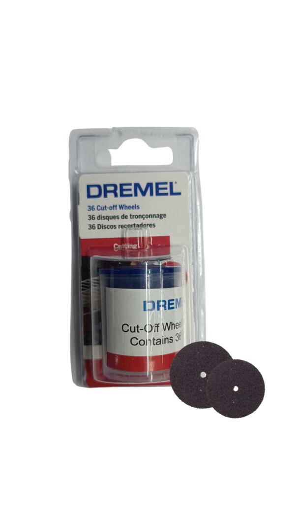 DISCO DE CORTE EXTRA FINO 15/16" X 0.025" (36 PZAS) ## 409 ## DREMEL