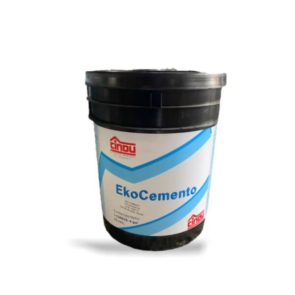 EKOCEMENTO PLASTICO CUÑETE 4GAL - CINDU