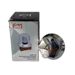LLAVE P/DUCHA INDIVIDUAL 1/2" MANILLA METALICA ECON.  ## LLA-72 ## FERMETAL