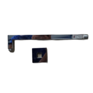 BRAZO CUADRADO P/REGADERA C/ROSETA 34cm ## BRA-510 ## UNIQUE