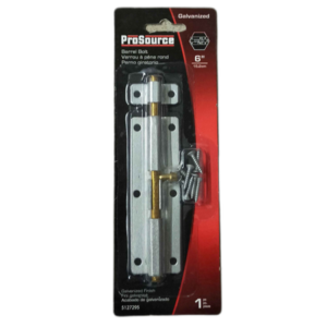 PASADOR CILINDRICO 6" GALVANIZADO ## 512-7295 ## PROSOURCE