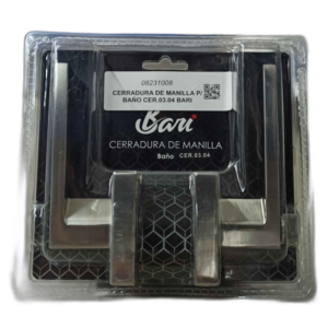 CERRADURA DE MANILLA P/ BAÑO ## CER.03.04 ## BARI