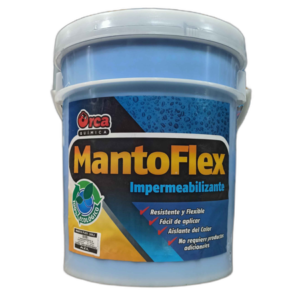 MANTO FLEX AZUL CUÑETE 5G (PINT. IMPERMEABILIZANTE) - ORCA