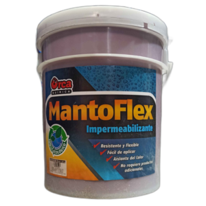MANTO FLEX ROJO CUÑETE 5G (PINT. IMPERMEABILIZANTE) - ORCA
