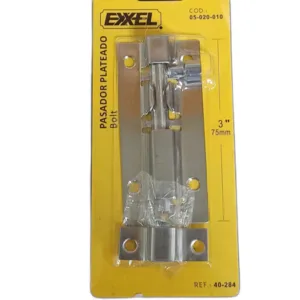 PASADOR PLATEADO 3" ## 05-020-010 ## EXXEL