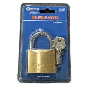 CANDADO 50mm PLANO BRONCE ## BL550 ## BLUELOCK