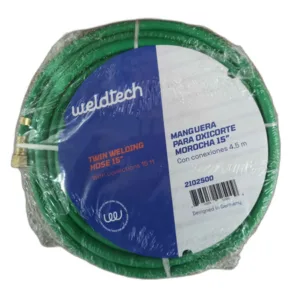 MANGUERA P/OXICORTE 15" (4,5 MTS) C/CONEX. ## 2102500 ## WELDTECH