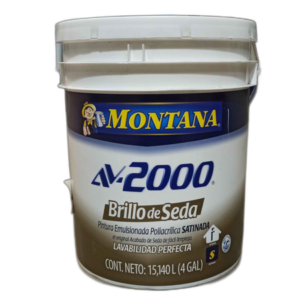 FA0-27110140 PINTURA PLAST BLANCO 4G BRILLO DE SEDA - AV-2000
