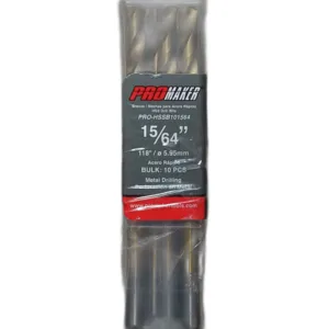 BROCA PARA METAL 15/64" (PAQ 10PZAS) ## PRO-HSSB101564 ## PROMAKER