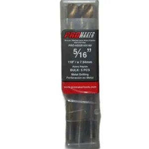 BROCA PARA METAL 5/16" (PAQ 5PZAS) ## PRO-HSSB165160 ## PROMAKER