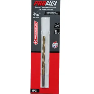 BROCA PARA METAL 3/16" ## PRO-HSSC053160 ## PROMAKER