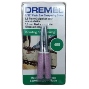 PIEDRA P/AFILAR SIERRAS DE CADENA P/DREMEL 7/32" X 1/8" ## 455 ## DREMEL