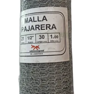 MALLA PAJARERA 1/2" 1 x 30m ALMAGAL