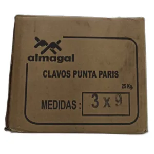 CLAVO 3 x 9 C/C GRANEL 25kg ALMAGAL