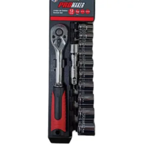 JUEGO DE DADOS CROMADOS 12 PZAS ## PRO-DD023 ## PROMAKER