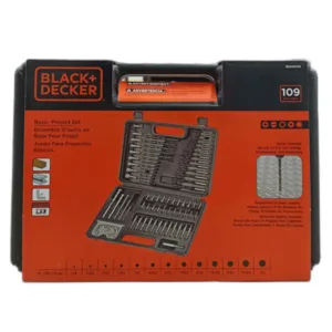MALETIN DE BROCAS PARA TALADRO/DESTORNILLADOR (109 PZAS) ## BDA91109 ## BLACK & DECKER