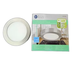 LUMINARIA P/TECHO REDONDO 5-1/2" PLATEADO ## 841-9780 ## BOSTON HARBOR