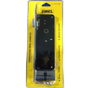 CERRADURA EMBUTIR PESTILLO/TIRADOR 35mm (BLISTER) ## 05-011-003 ## EXXEL