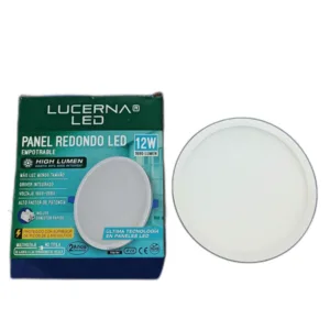 PANEL LED RED P/EMP HIGH LUMEN LUCERNA # 412HL 4K # 12W 4000K 110-220V