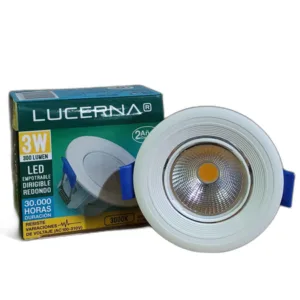 LAMPARA SPOT LED P/EMP RED LUCERNA ## 203 3K ## 3W 3000K 110-220V