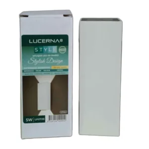 APLIQUE LED P/PARED BLANCO LUCERNA ## LP272B ## 5W 3K 100-240V