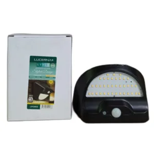 APLIQUE LED SOLAR P/PARED NEGRO LUCERNA ## LPS1803 ## 160LM 3.7V