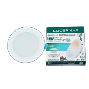PANEL LED RED P/EMP COMPACTLUMEN LUCERNA 3 EN 1 # 406 CL 3CCT # 6W 3000-4000-6500K 110-277V