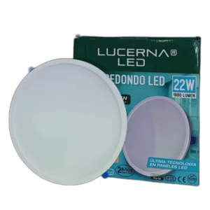 PANEL LED RED P/EMP HIGH LUMEN LUCERNA # 822HL 6K # 22W 6500K 110-220V
