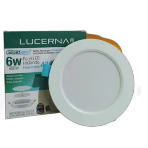 PANEL LED RED P/EMP COMPACTLUMEN LUCERNA # 406 CL # 6W 6500K 110-220V