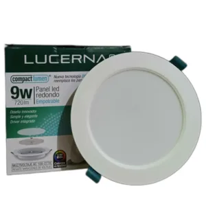 PANEL LED RED P/EMP COMPACTLUMEN LUCERNA # 509 CL # 9W 6500K 110-220V