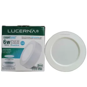 PANEL LED RED SUPERF COMPACTLUMEN LUCERNA # 406 S CL # 6W 6500K 110-220V