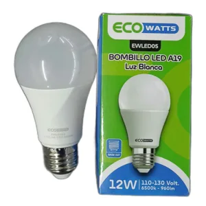 BOMBILLO LED ECOWATTS LUMISTAR # EWLED05 # 12W E27 6500K
