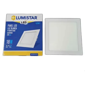 PANEL LED CUAD P/EMPOTRAR LUMISTAR # LED67 # 18W