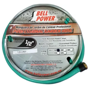 MANGUERA REFORZADA 1/2" x 10mts C/CONEXION - BELL POWER