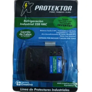 PROTECTOR P/AIRE Y REFRIG C/TOMA Y ENCHUFE #PARE-220# 220V - PROTEKTOR (NP)