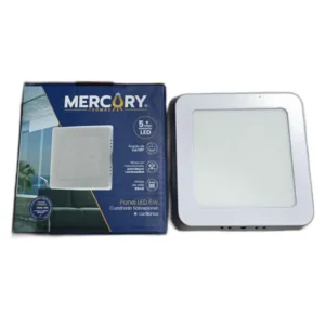 PANEL LED CUAD SUPERF MERCURY # IPL25 # 6W 6500K