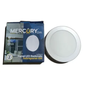 PANEL LED RED SUPERF MERCURY # IPL21 # 6W 6500K