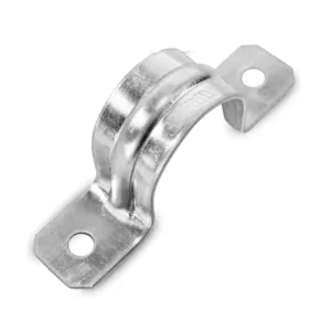 ABRAZADERA EMT 1/2" CON 2 ORIFICIOS (4 PZAS) ## 96161 ## HALEX